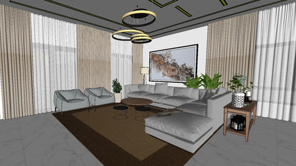 Modelado 3D Interior Universal