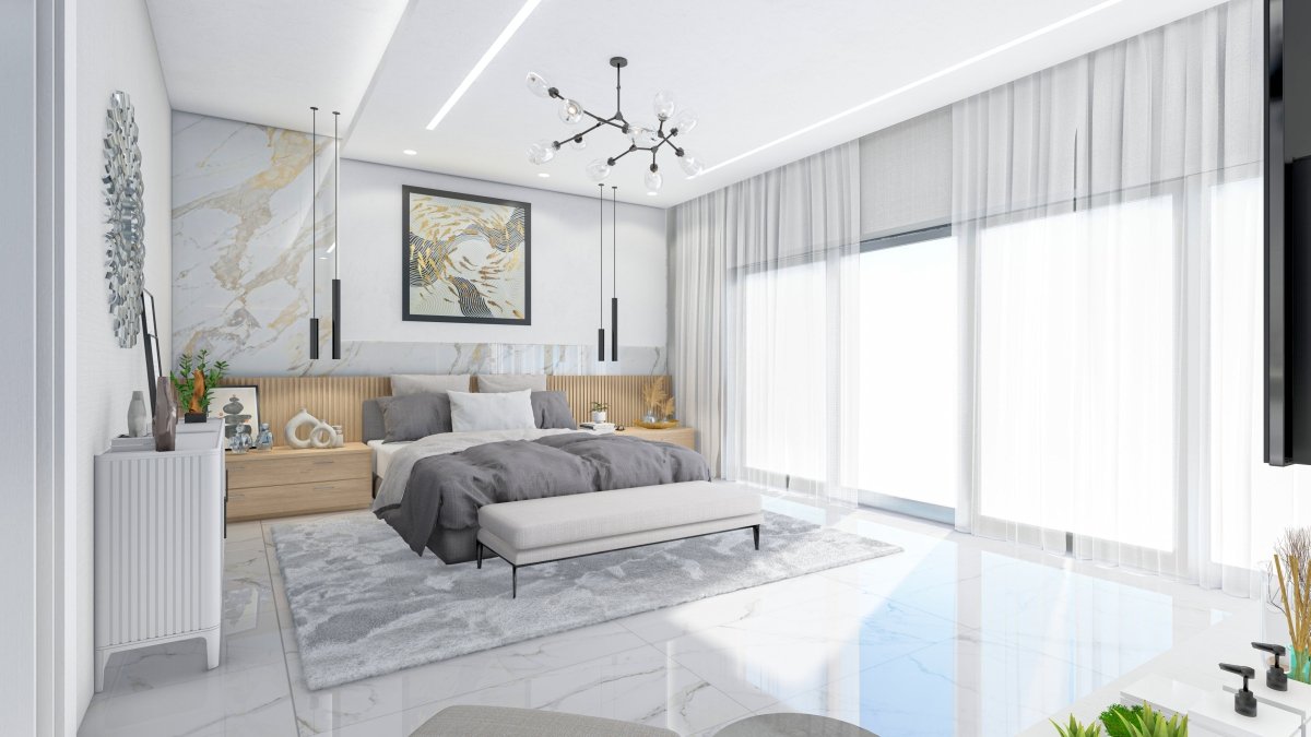 Renderizado 3D Interior de Dormitorio - Fast 3D Renders